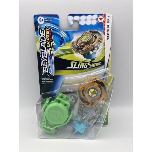 Beyblade Burst Rise Slingshock Phantom Driger S Starter Pack Toy - Picture 2 of 9